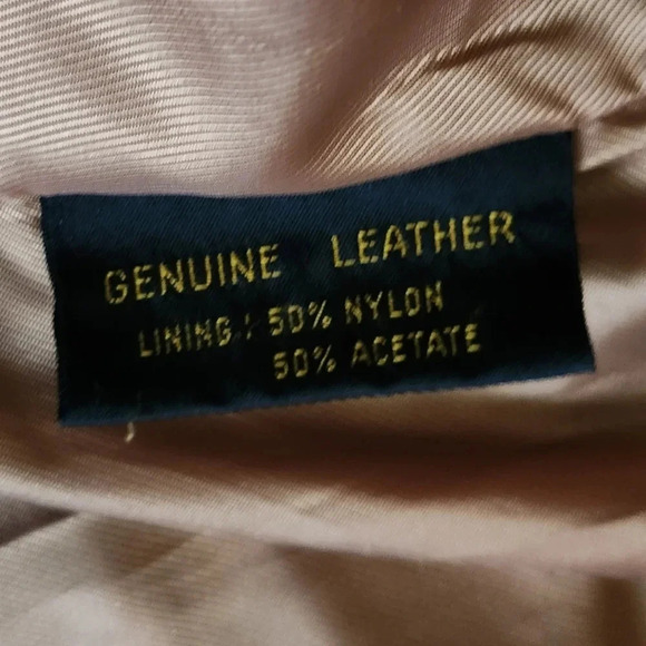 Vintage Harley-Davidson Women’s Black Leather Jacket Embossed Rose Concho - Picture 9 of 13